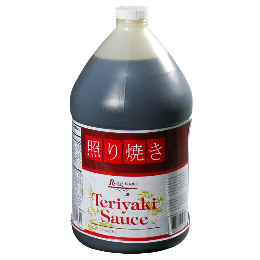 Regal Foods Teriyaki Sauce 1 Gallon Bulk Container