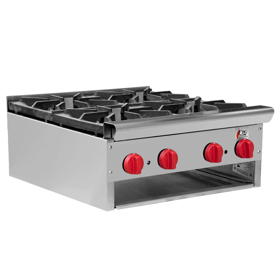 ... CPG-HP-4-24C 4 Burner Countertop Hot Plate - 120,000 BTU at Sears.com