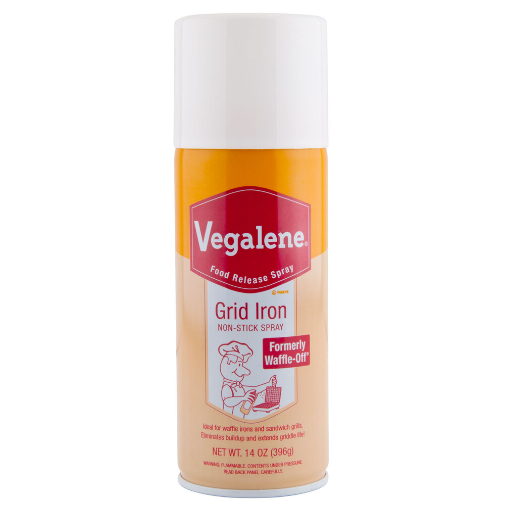 Vegalene 14 oz. WaffleOff Grid Iron Release Spray