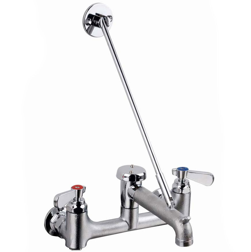 Regency Wall Mounted Mop Sink Faucet with Vacuum Breaker