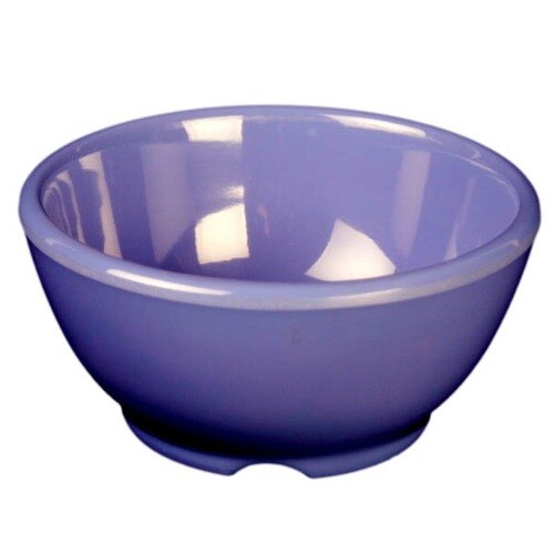 Thunder Group CR5804BU Purple 10 oz. Melamine Soup Bowl, 4 5/8" 12/Case