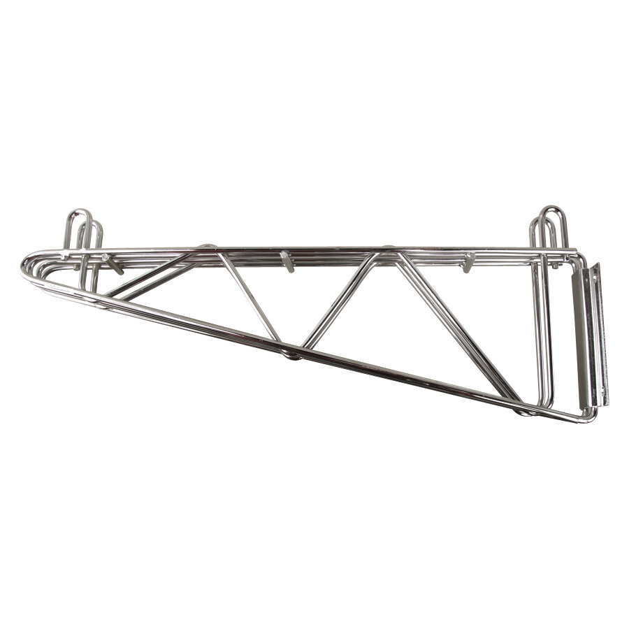 Regency 18" Deep Wall Mounting Bracket for Adjoining Chrome Wire Shelving
