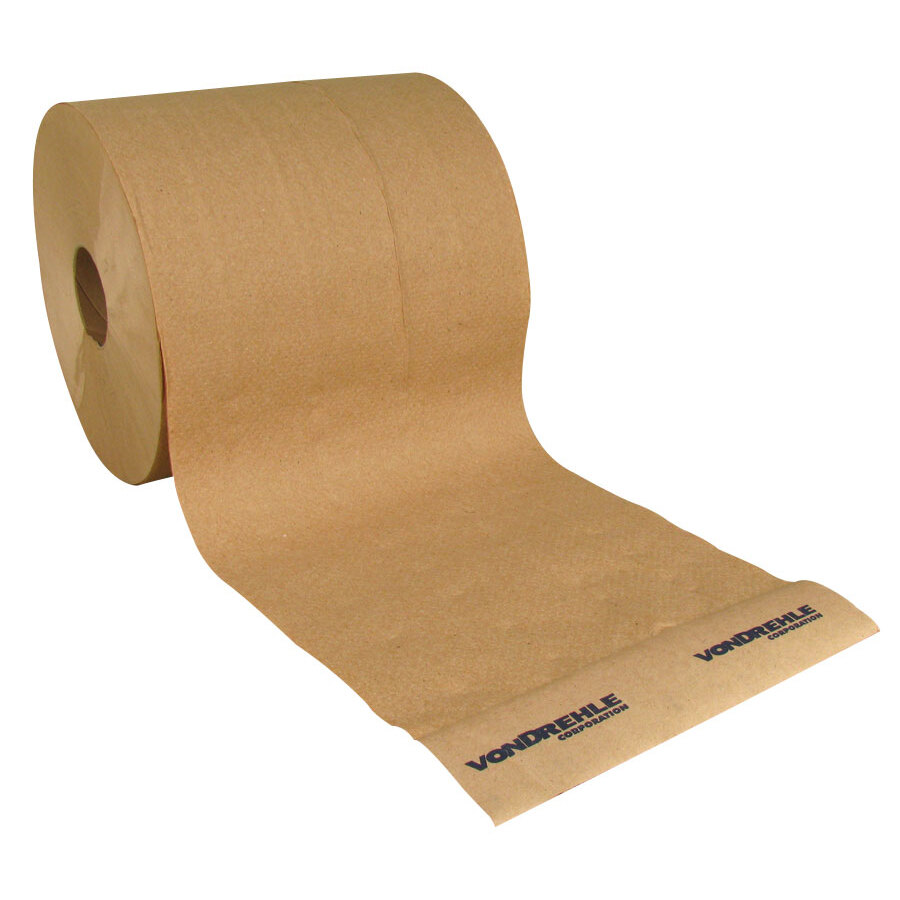 Lavex Janitorial 800' Brown Hardwound Roll Paper Towel 6 / Case