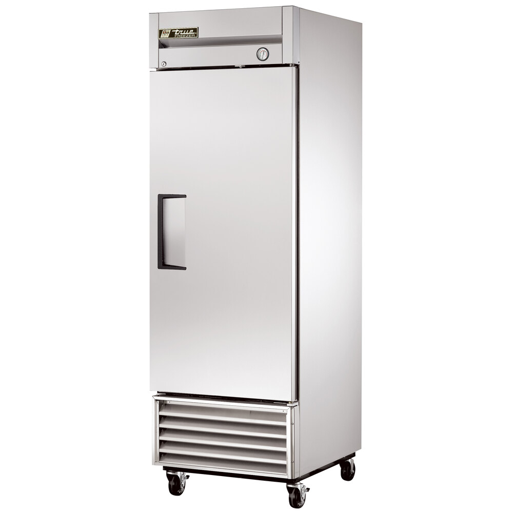 True T23F 27" One Section Solid Door Reach in Freezer 23 cu. ft.