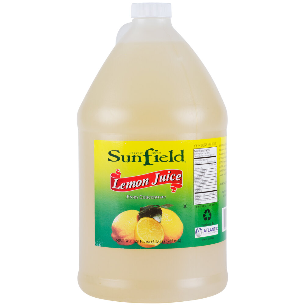 Lemon Juice 1 Gallon