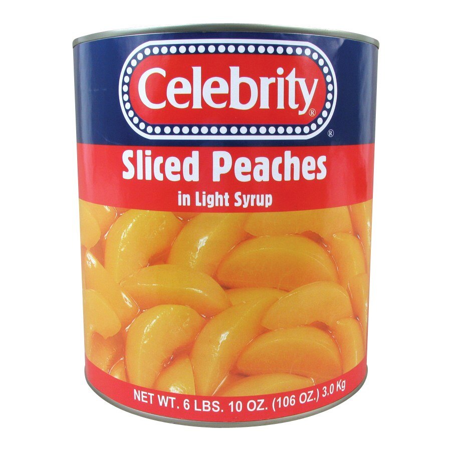 Sliced Peaches in Light Syrup 10 Can