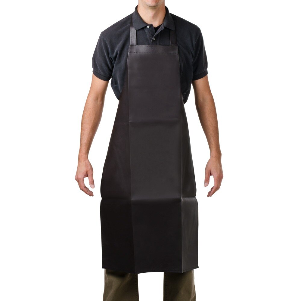 Brown Vinyl Dishwashing Apron