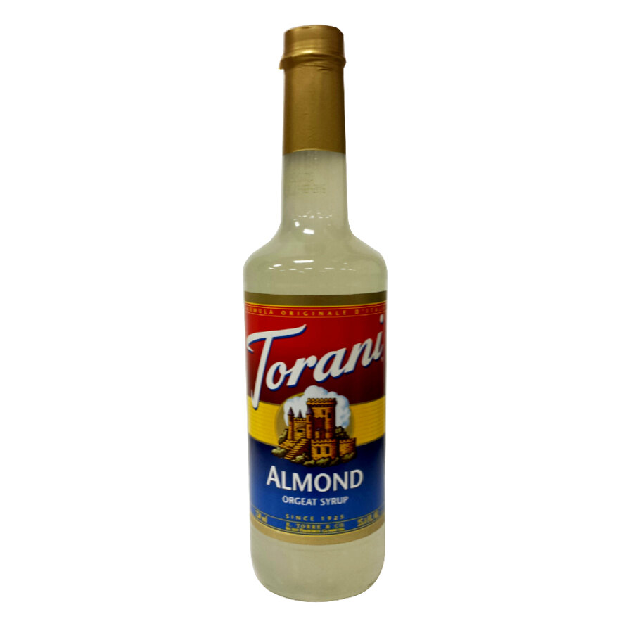 Torani 750 mL Almond Flavoring Syrup