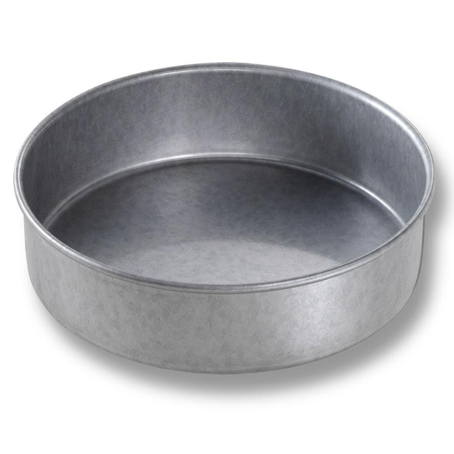 Chicago Metallic 47020 7" x 2" Aluminized Steel Round Cake Pan