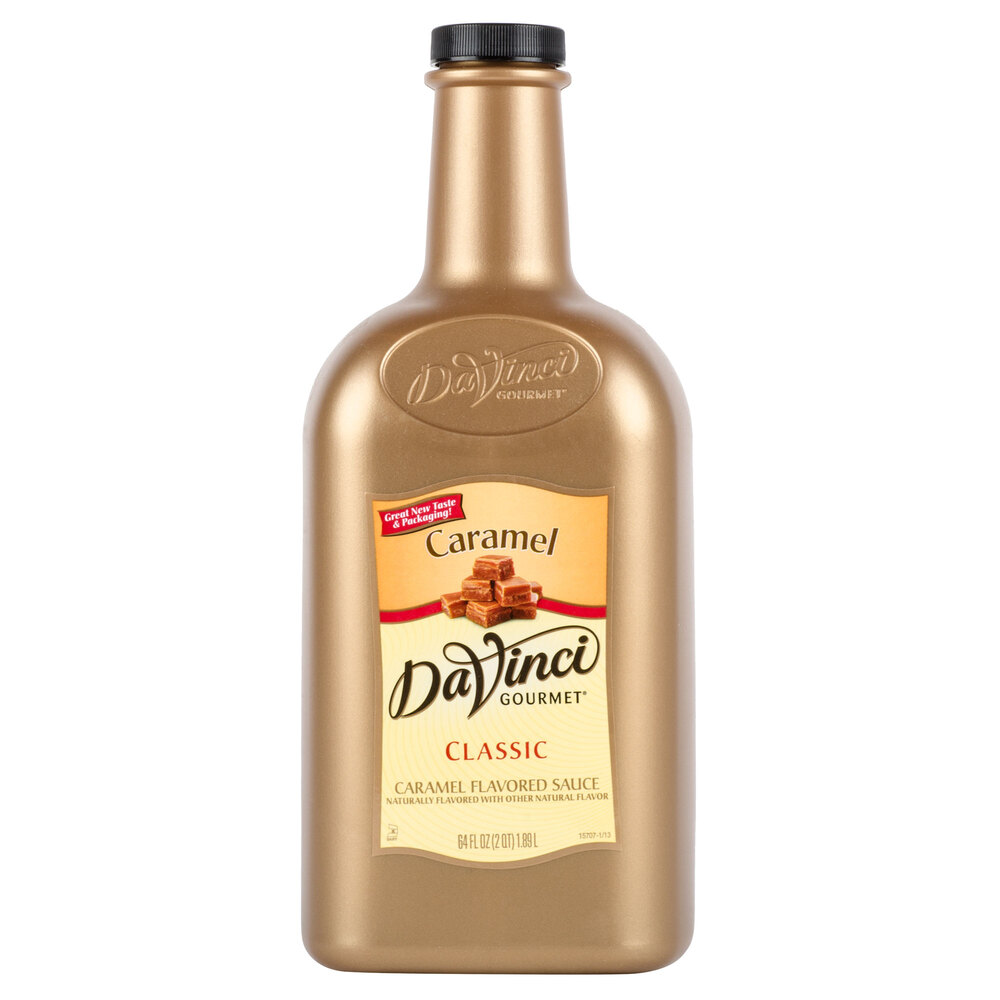 DaVinci Gourmet 1/2 Gallon Caramel Flavoring Sauce