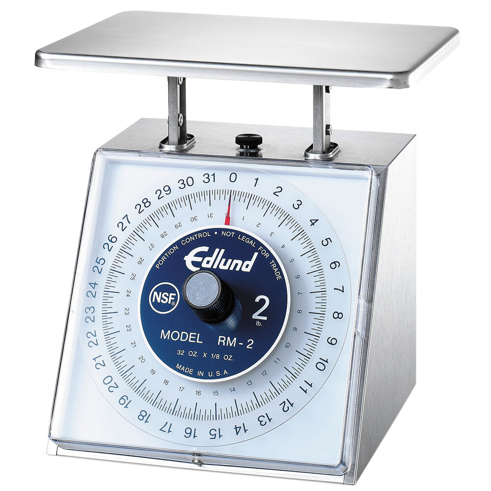 Edlund RM2 Four Star 32 oz. Portion Scale with 7" x 8 3/4" Platform