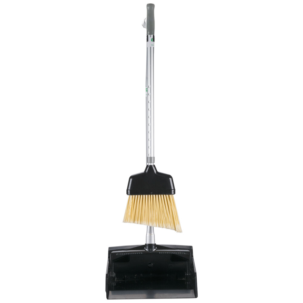 Unger EDTBR Ergo Lobby Dust Pan with Broom Telescopic Handle