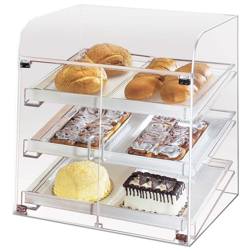 CalMil 288 Large Bakery Display Case with Double Front Doors 27" x