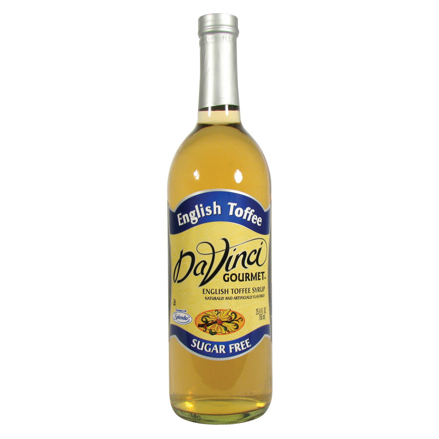 DaVinci Gourmet English Toffee Sugar Free Coffee Flavoring Syrup