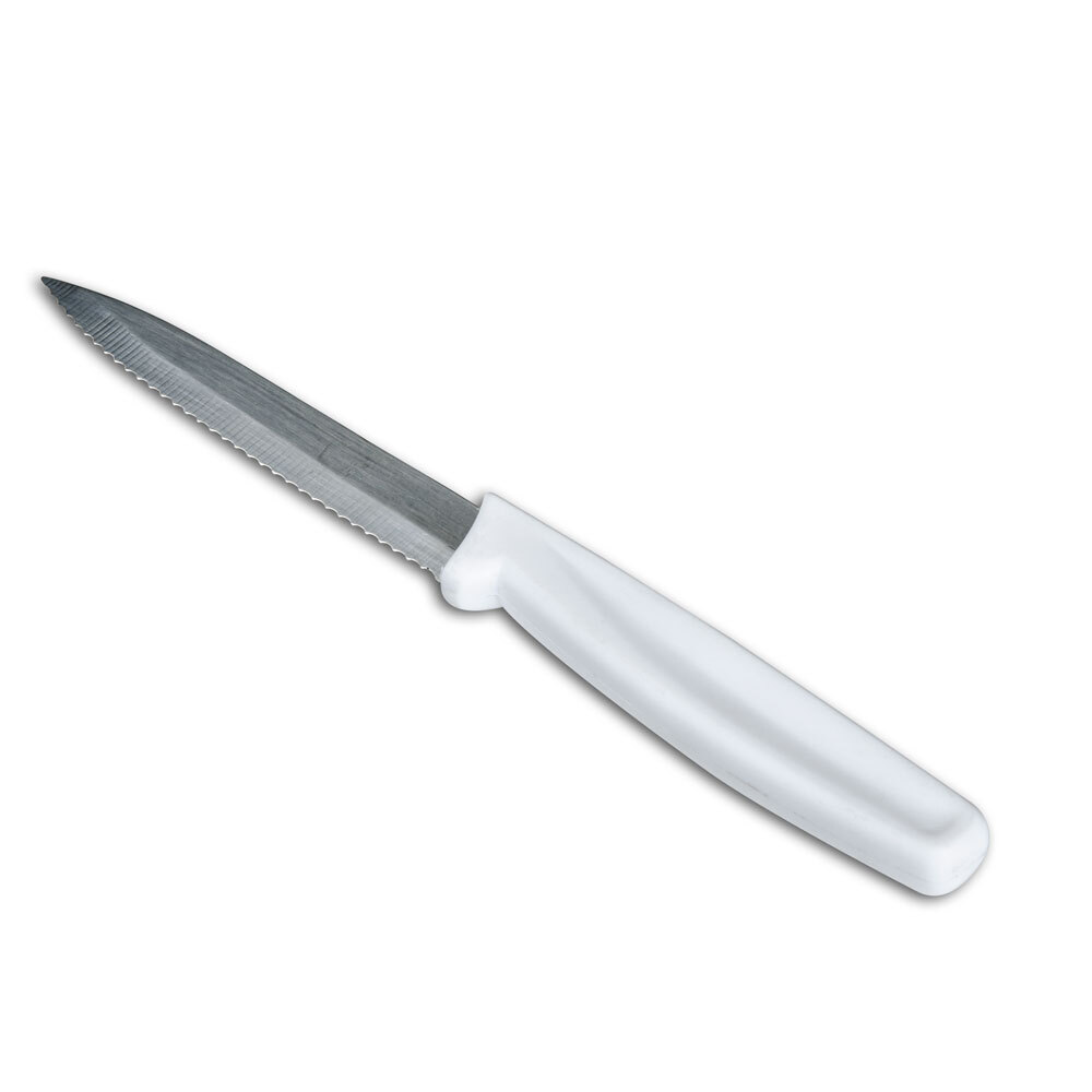 4" Serrated Spear Point Paring Knife