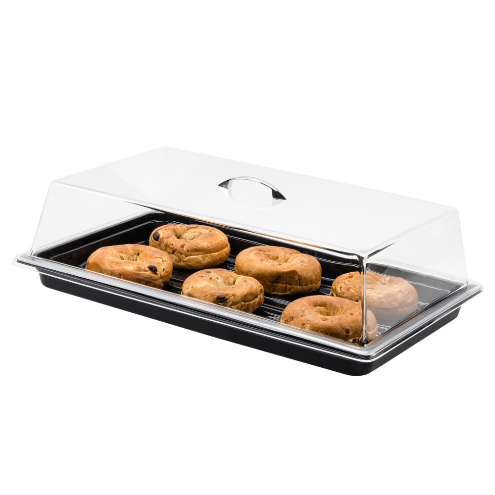 Carlisle SC2707 12" x 20" x 4" Rectangular Pastry Tray Cover