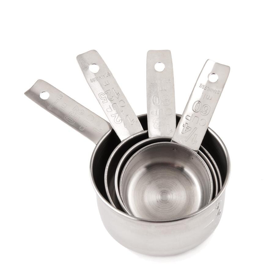 Standard Stainless Steel Measuring Cup Set