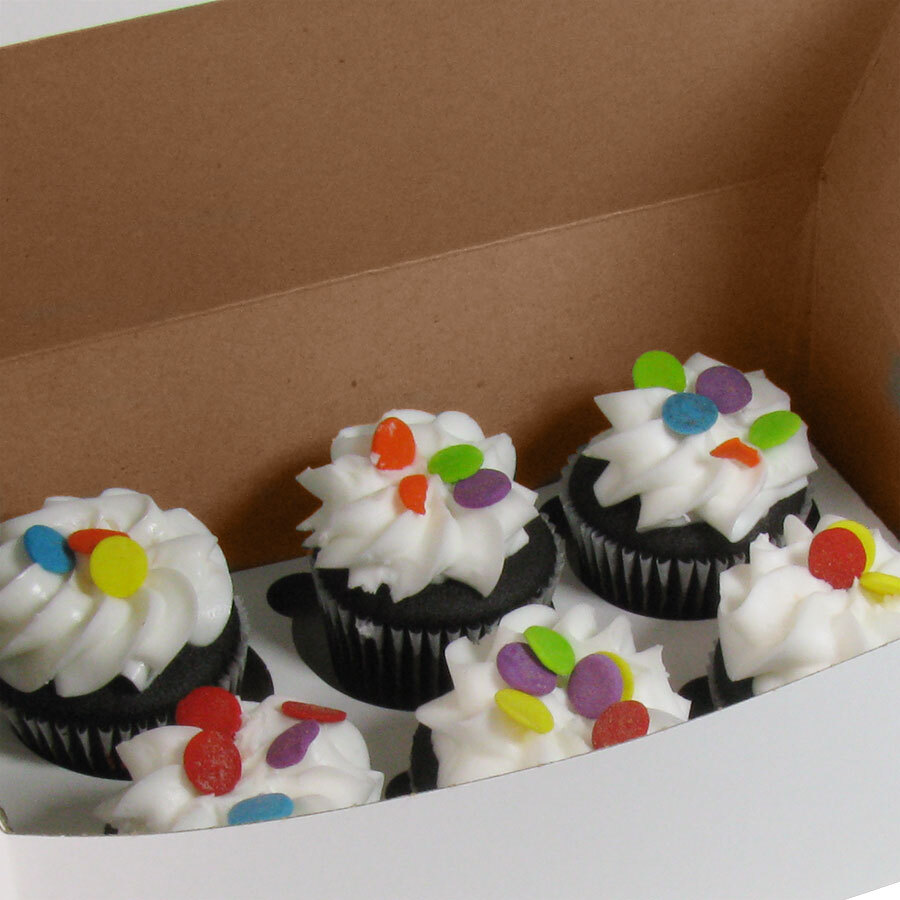 Cupcake Insert Standard Holds 6 Cupcakes 200/Case