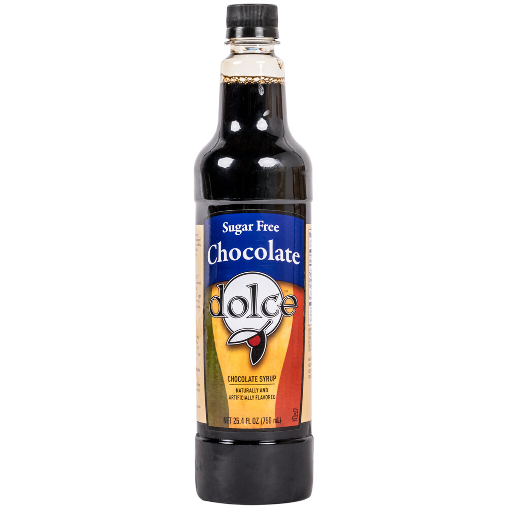 Dolce Chocolate Sugar Free Coffee Flavoring Syrup