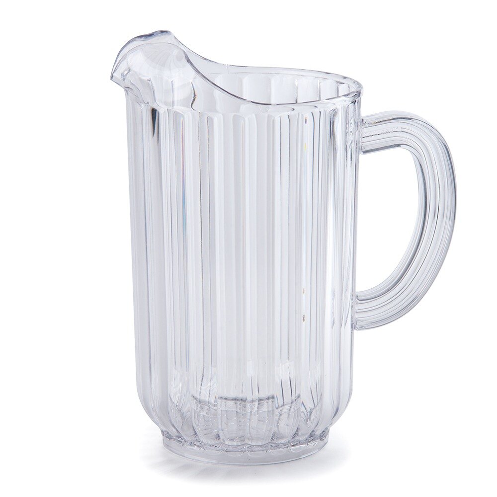 Rubbermaid 3337 54 oz. Plastic Bouncer Pitcher (FG333700CLR)