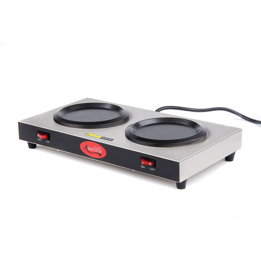 Avantco W52 Double Burner Decanter Warmer