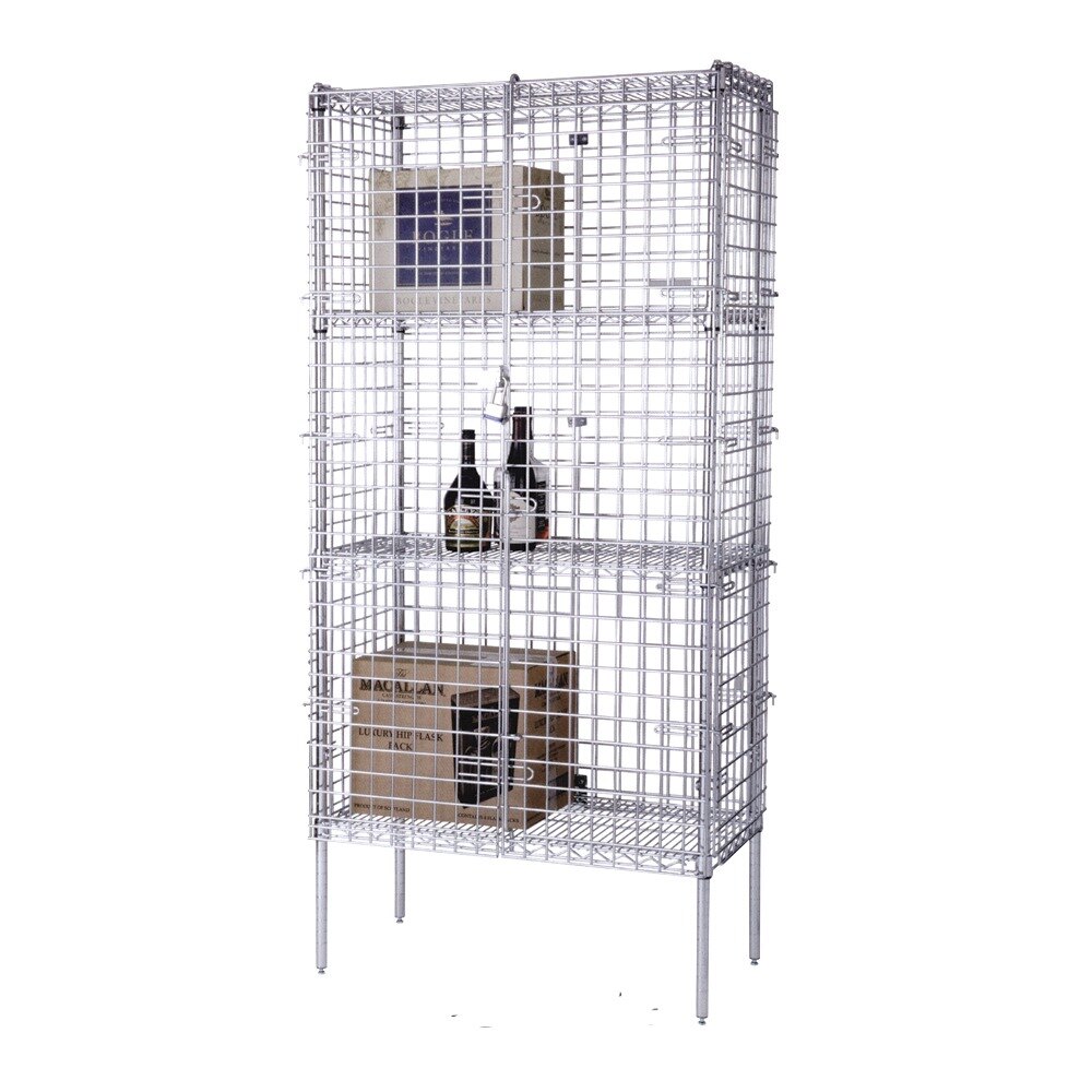 Wire Security Cage 60" x 18" x 63"