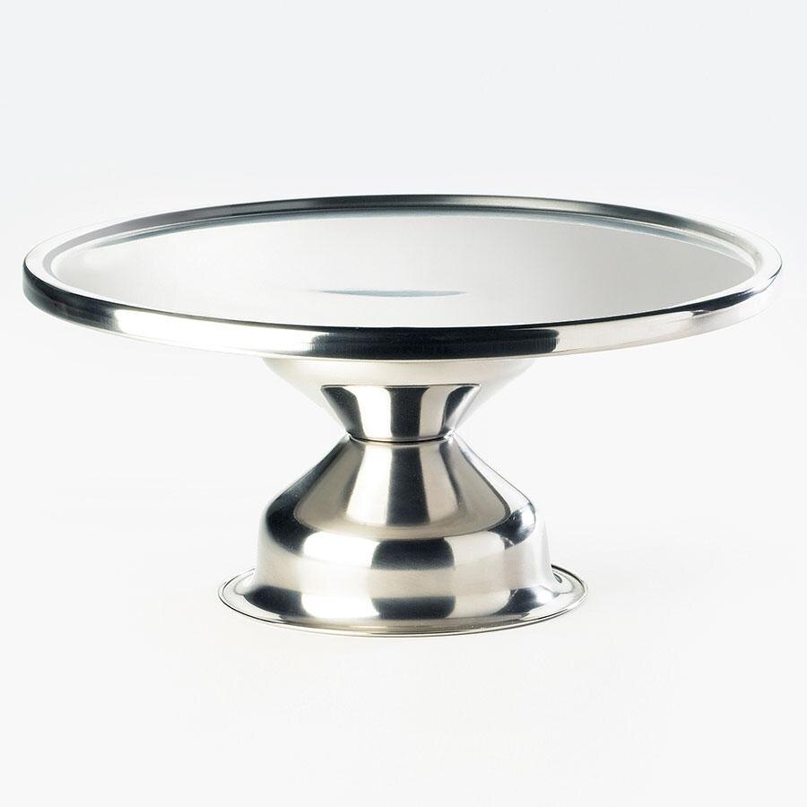 12" Stainless Steel Cake Stand