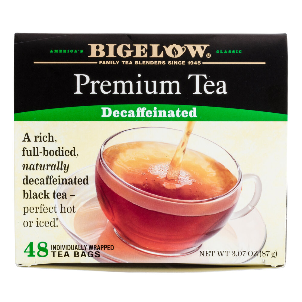 Bigelow Premium Decaffeinated Tea 48/Box