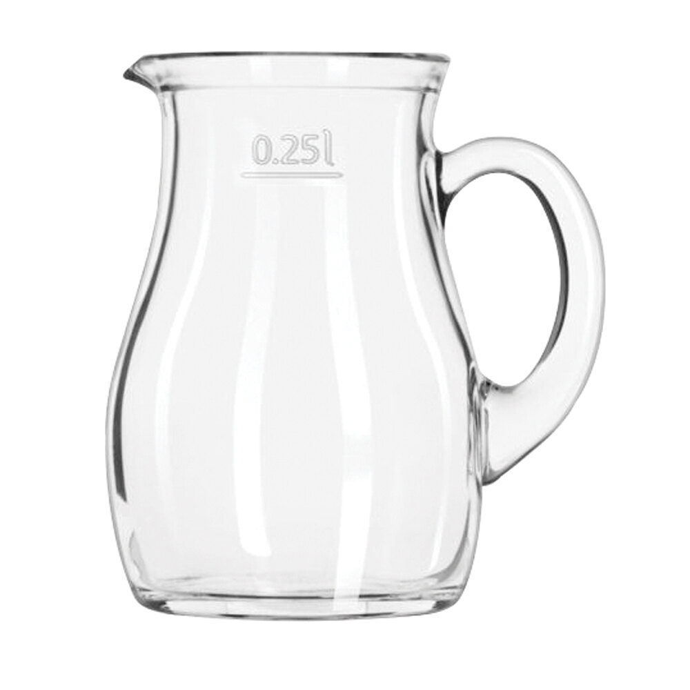 Libbey 13129021 8.75 oz. Small Glass Pitcher 12/Case