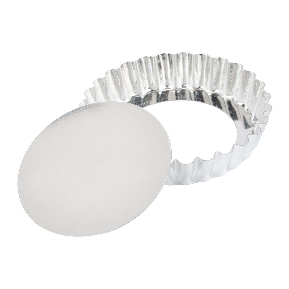 Matfer 340821 4 3/4" Tart / Quiche Pan with Removable Bottom