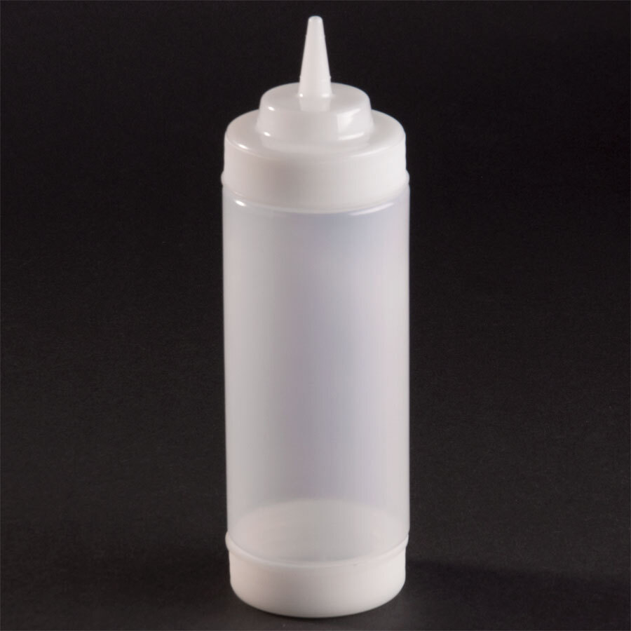 Tablecraft 11663CF 16 oz. SelecTop Wide Mouth Dualway First In First