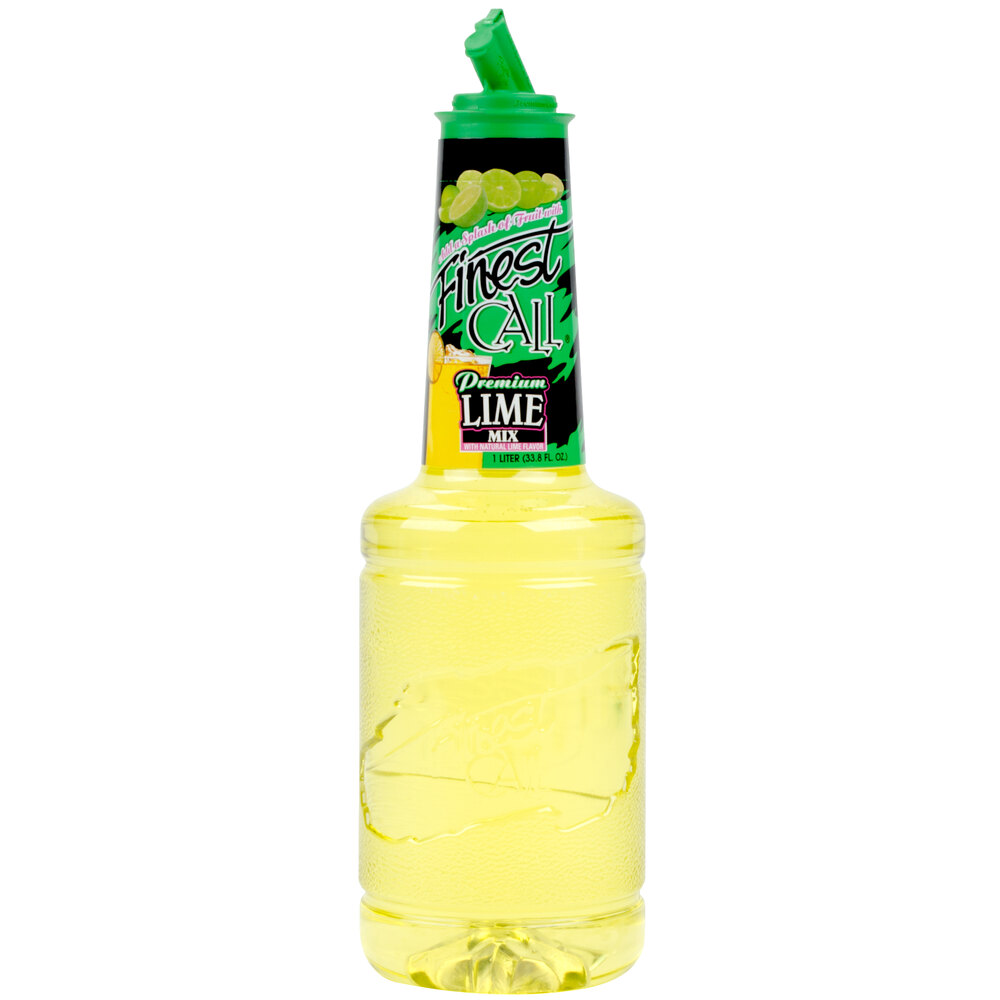 Finest Call Premium Lime Drink Mix 1 Liter