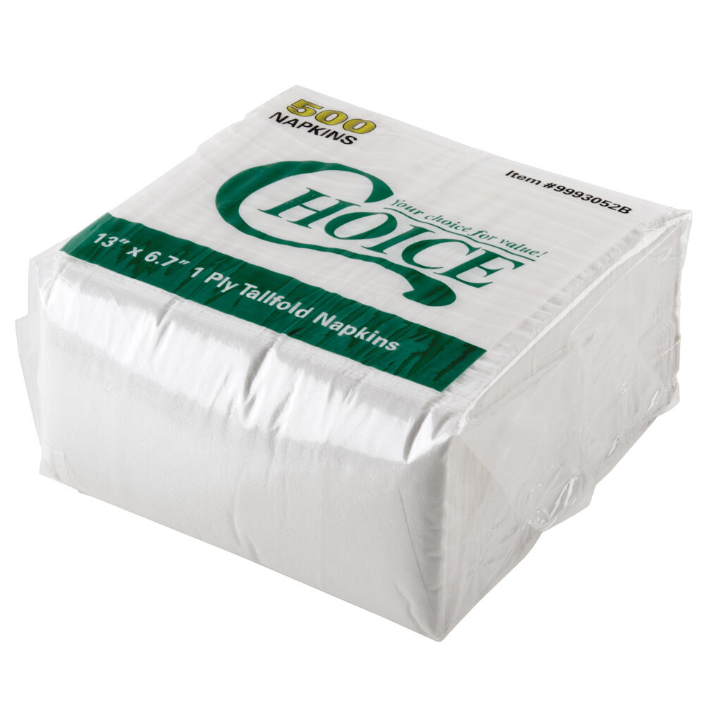 Choice TallFold Dispenser Napkin 500 / Pack