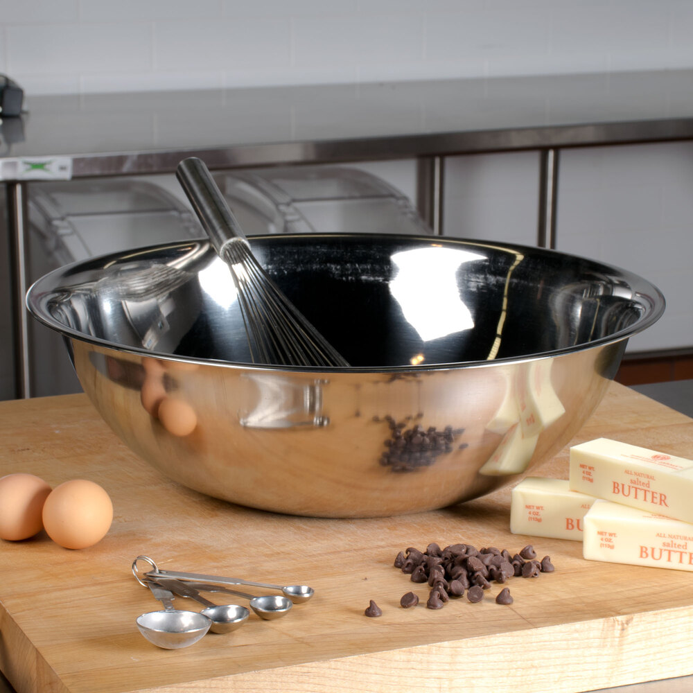 Vollrath 47946 16 Qt. Stainless Steel Mixing Bowl