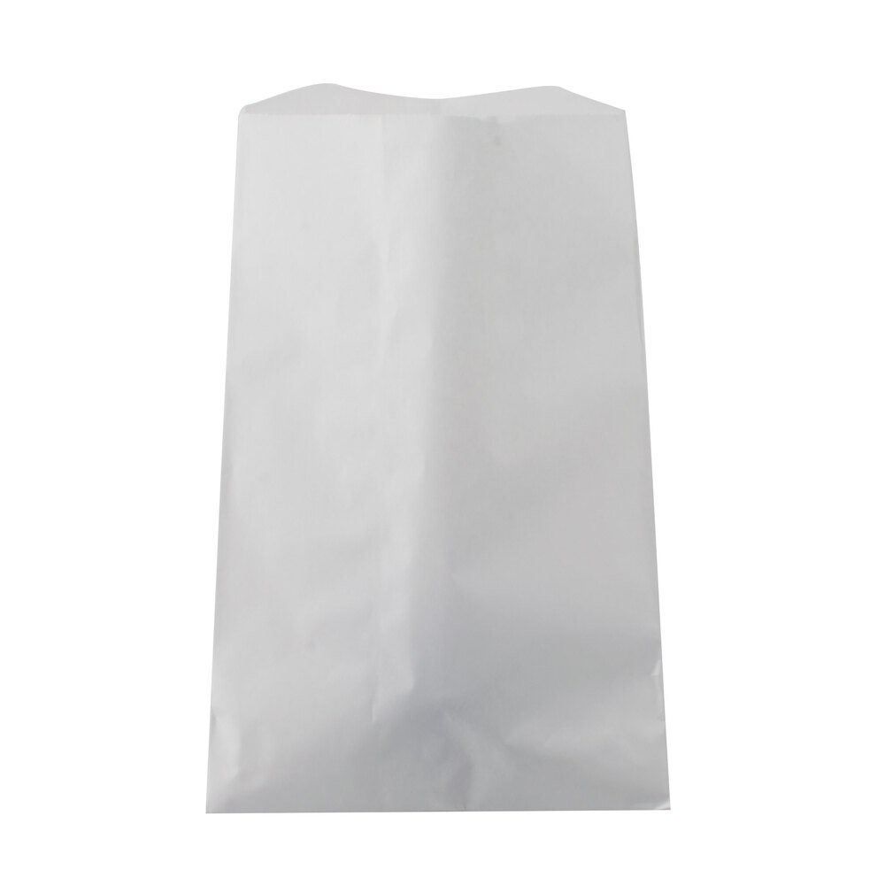 6" x 9" White Merchandise Bag 1000 / Bundle