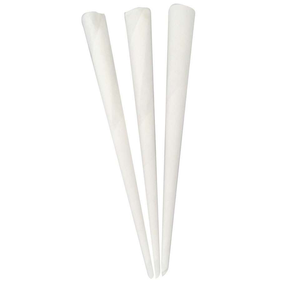 Cotton Candy Cones Plain White Paper Cones (1000 / Box)