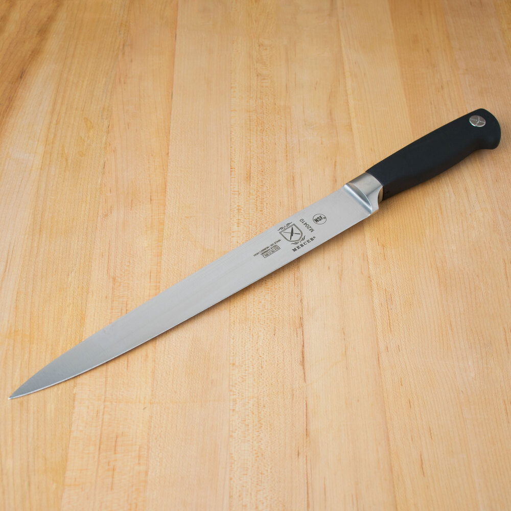 Mercer M20410 Genesis 10" Carving Knife with Full Tang Blade