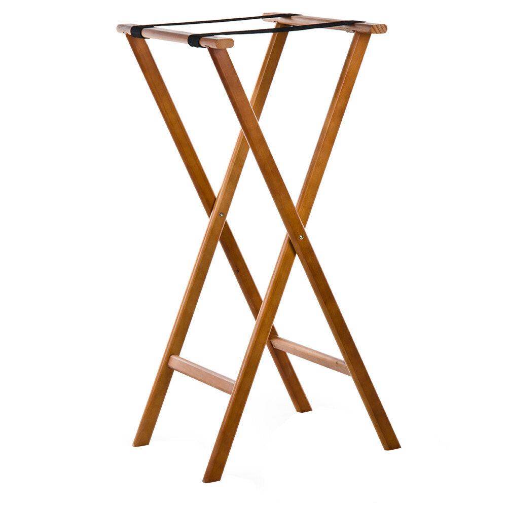 Walnut Wood Tray Stand - 38"