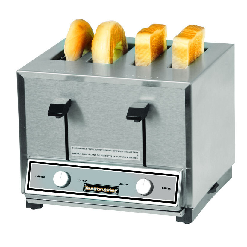 Toastmaster HT424 4 Slice Commercial Combination Bread and Bagel PopUp