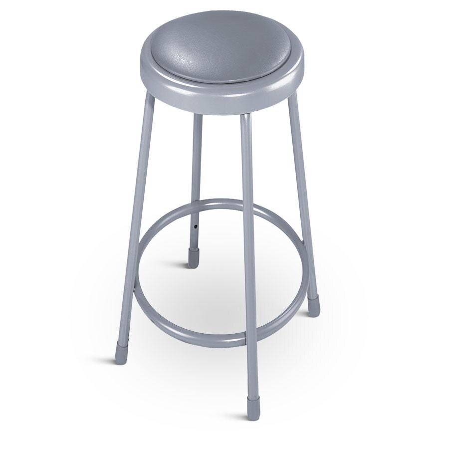 National Public Seating 6430 30" Round Padded Lab Stool