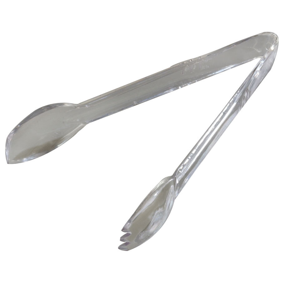 Carlisle 4009 Clear 9" Salad Tongs