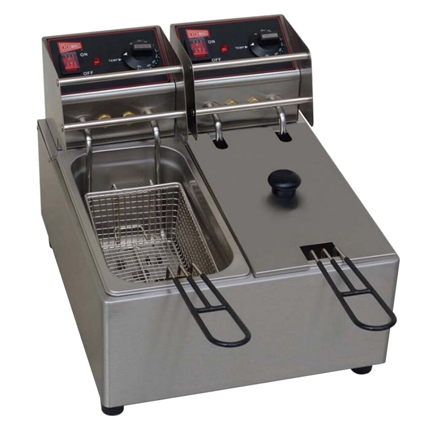 Cecilware EL2X6 Stainless Steel Electric Commerical Countertop Deep