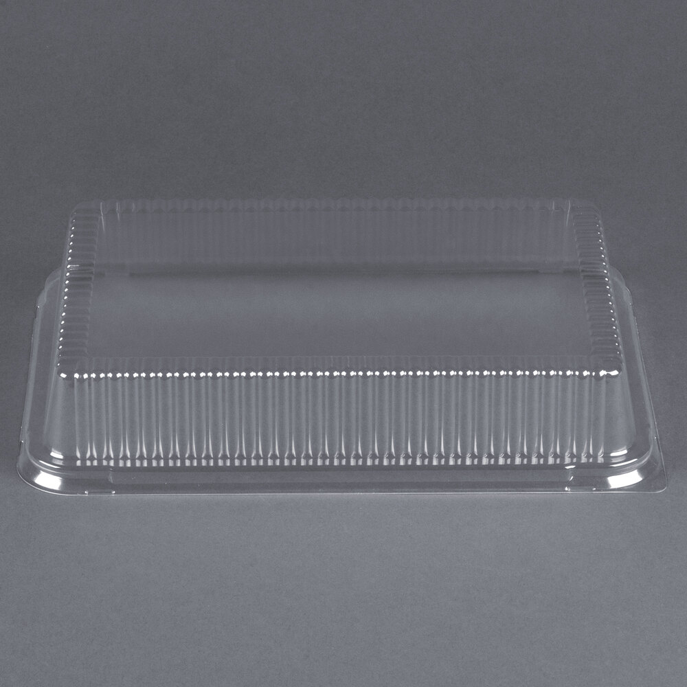 D&W Fine Pack 37092510 1/4 Sheet Cake Plastic Dome Cover 25/Pack