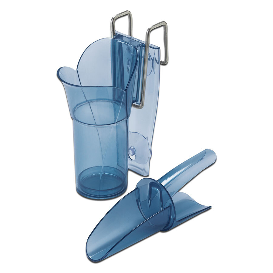 San Jamar SI7000 SafTIce Ice Scoop Holder with 1216 oz. Ice Scoop