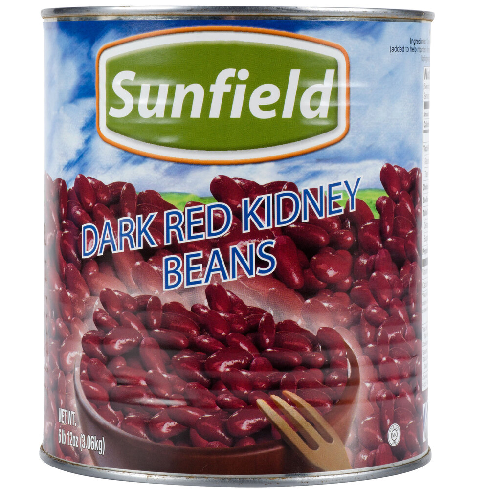 Dark Red Kidney Beans (6) 10 Cans / Case