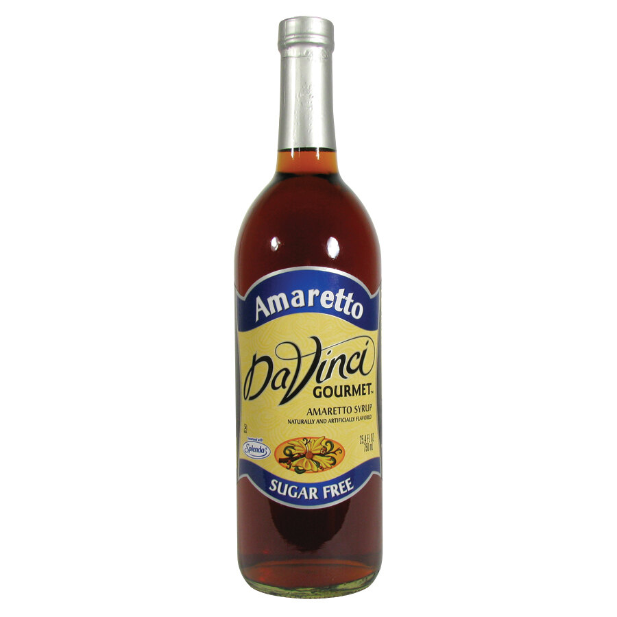 DaVinci Gourmet Amaretto Sugar Free Coffee Flavoring Syrup
