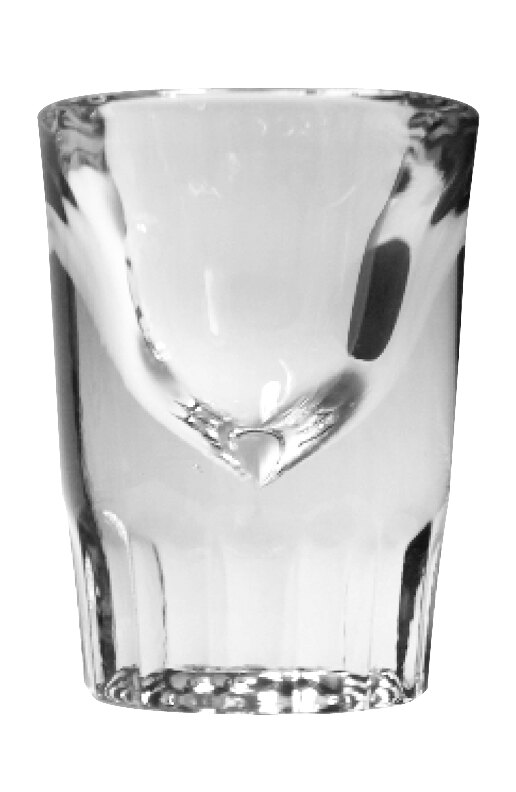 Libbey 5135 1.25 oz. Fluted Whiskey / Shot Glass 12 / Pack