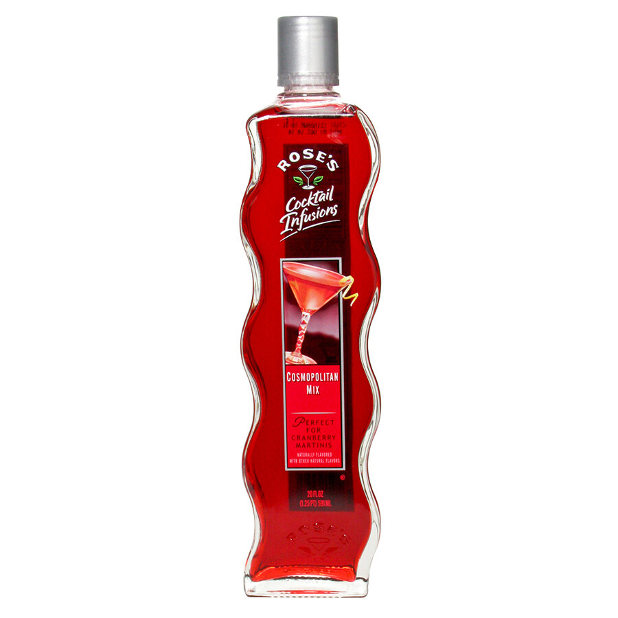 Rose's 20 oz. Cocktail Infusions Cosmopolitan Drink Mix