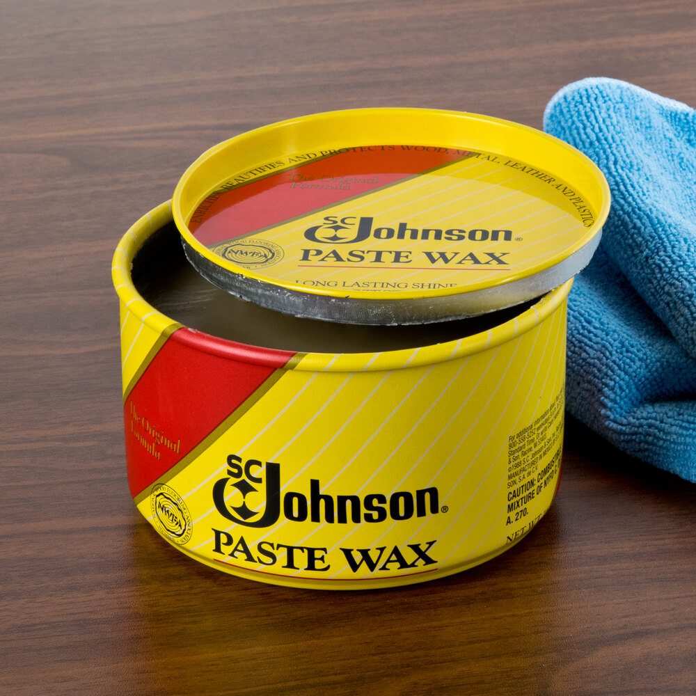 SC Johnson SC Johnson CB002038 1 lb. Wood Paste Wax 6/Case