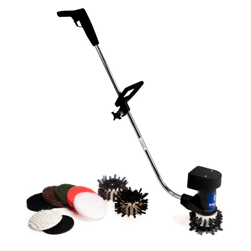 Pacific 515451 FMME 6 1/2" MiniEdger Floor Machine 0.8 HP 765 RPM